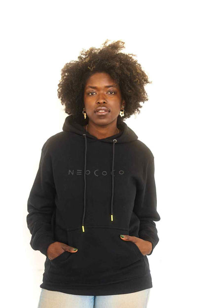 Hooded Sweatshirt in Powder Blue | 100% Cotton Fleece Lined