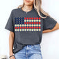 Limited Time Only - American Flag Daysies, Flowers Independence Day T-shirt