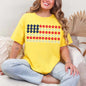 Limited Time Only - American Flag Daysies, Flowers Independence Day T-shirt