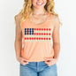 Limited Time Only - American Flag Daysies, Flowers Independence Day T-shirt