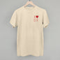 XOXO Heart (Left Chest)