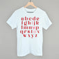 I Heart U Alphabet