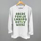 I Love You Clover Alphabet
