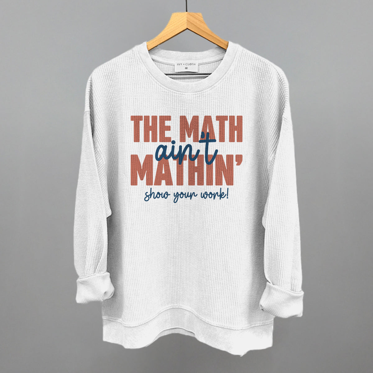 The Math Ain't Mathin'