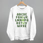 I Love You Clover Alphabet