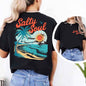 Salty Soul Comfort Colors Tee – Women’s Summer Beach Shirt