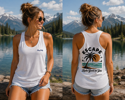 Escape looks good on you Tank Top