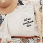 Let Me Overthink This Sweatshirt *9 Colors (S-3X)