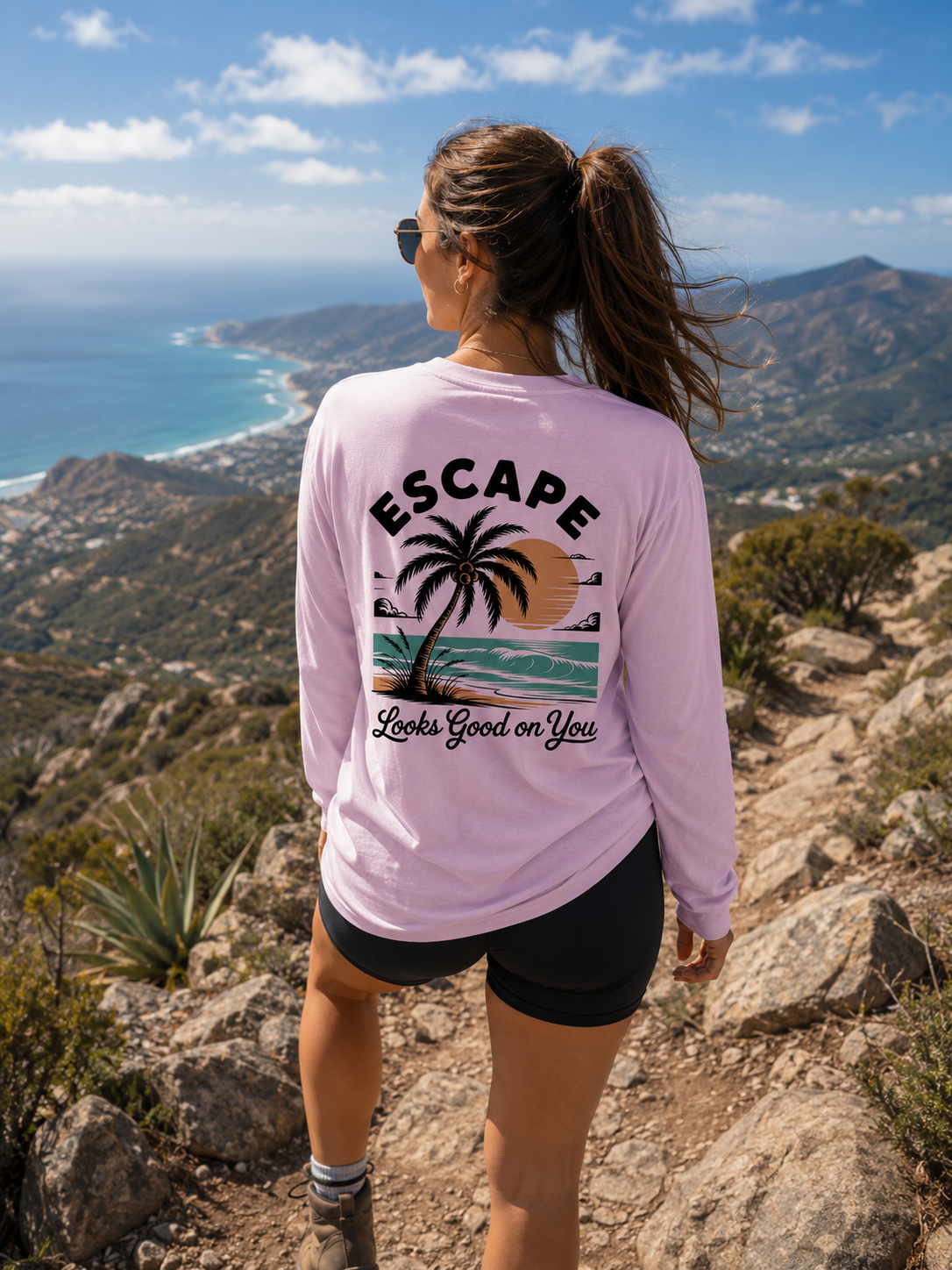 Escape looks good on you -  Long Sleeve