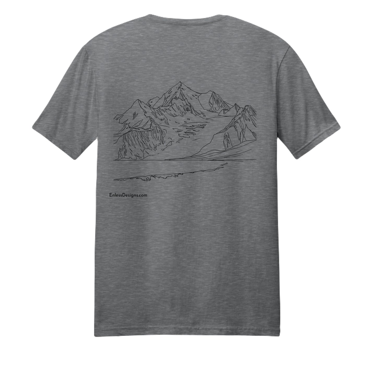 Graphite Heather - 3000 - BACK