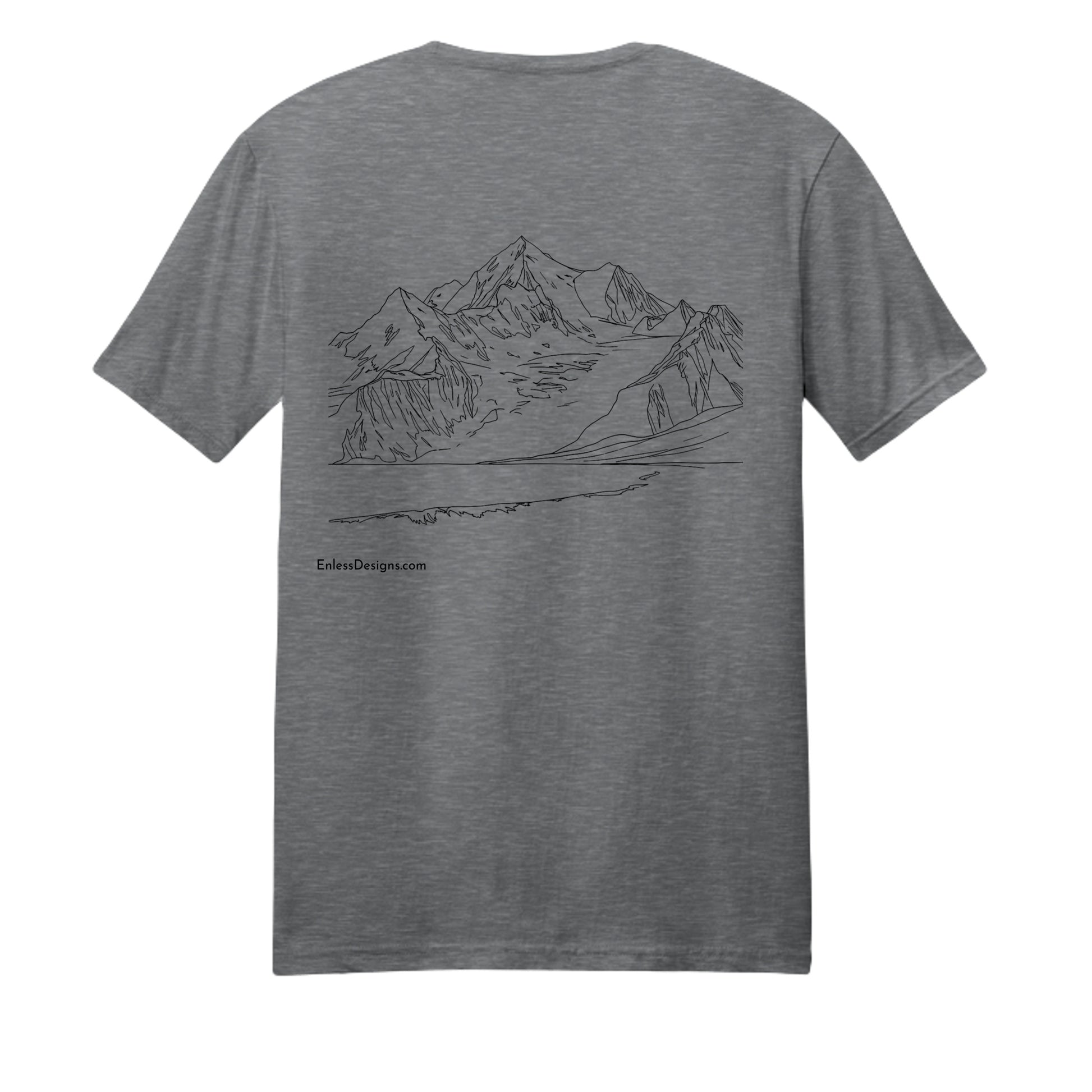 Graphite Heather - 3000 - BACK