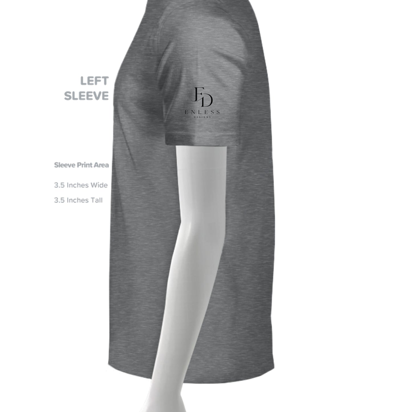 Graphite Heather - 3000 - SLEEVE_LEFT