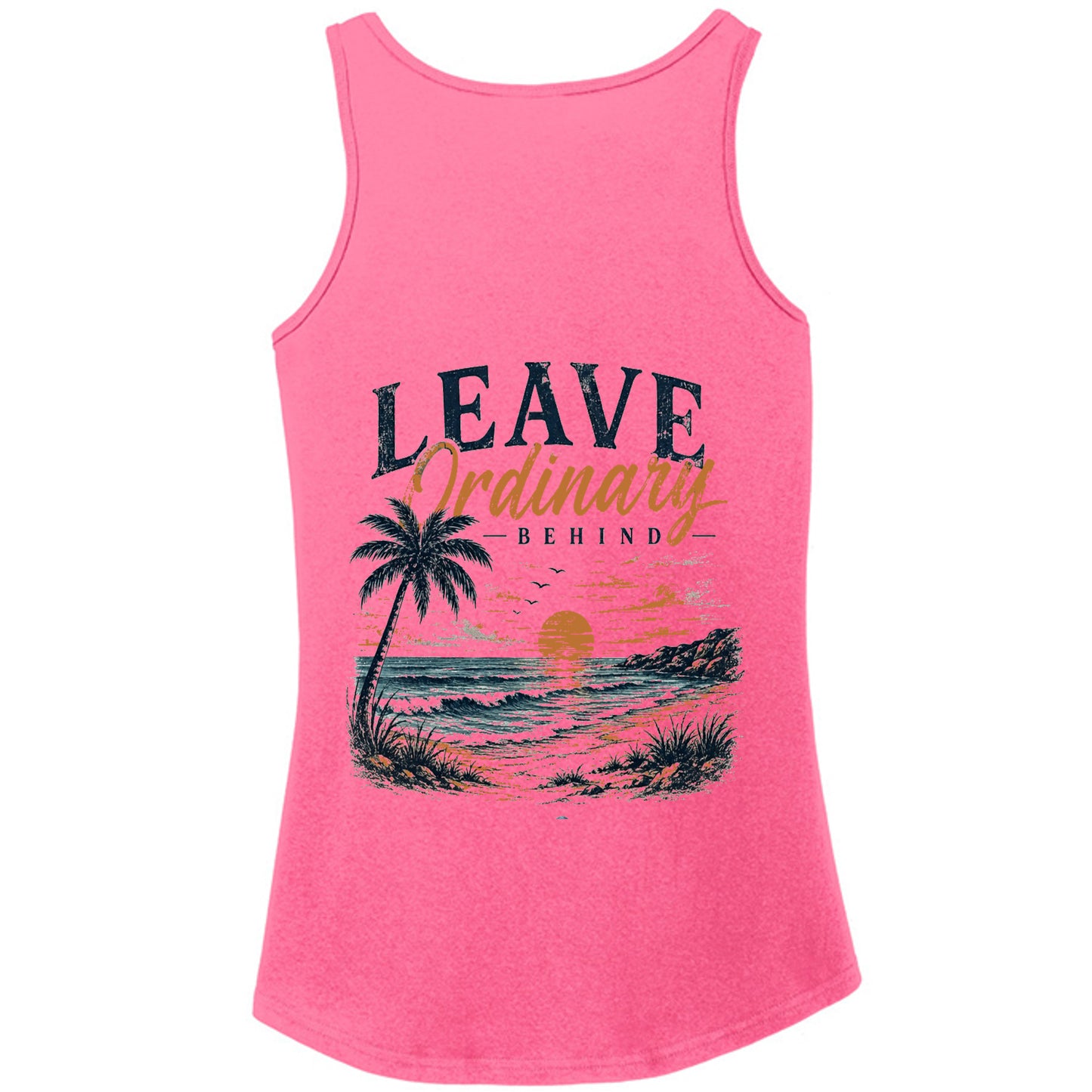 Neon Pink - LPC54TT - BACK