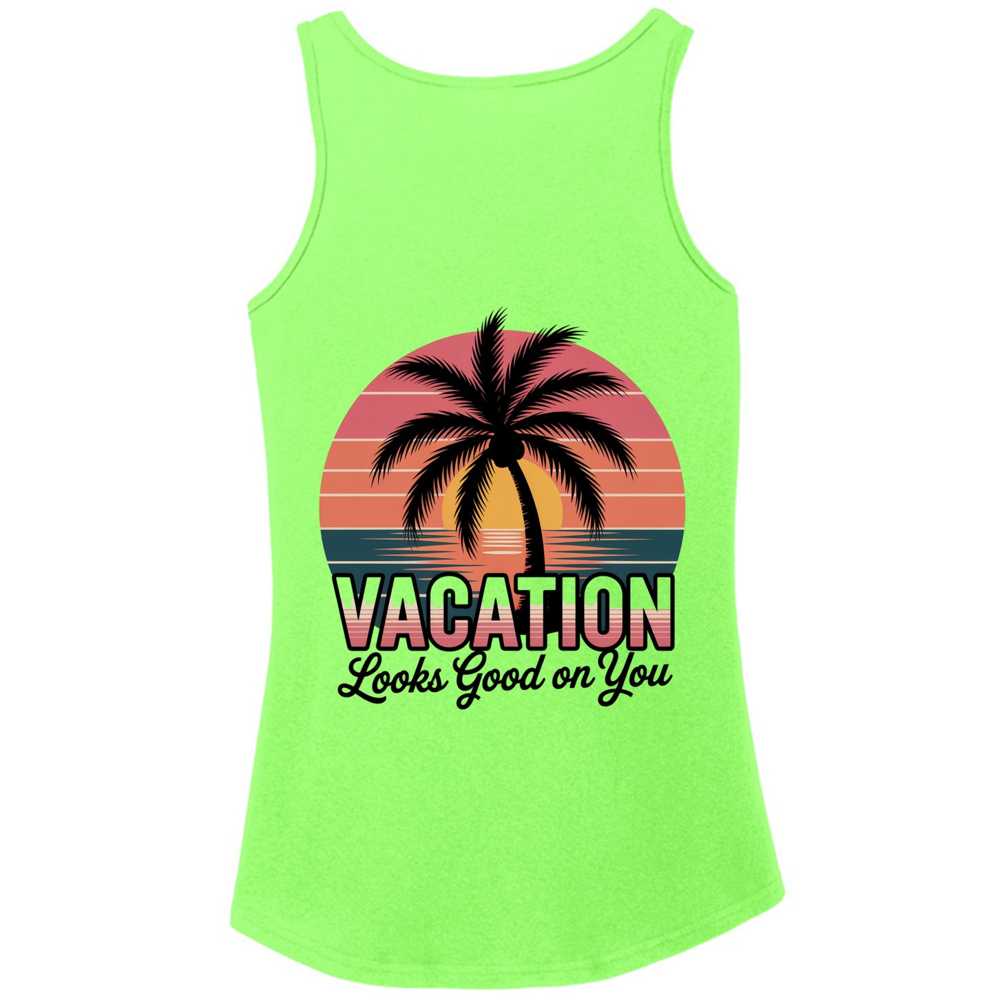 Neon Green - LPC54TT - BACK
