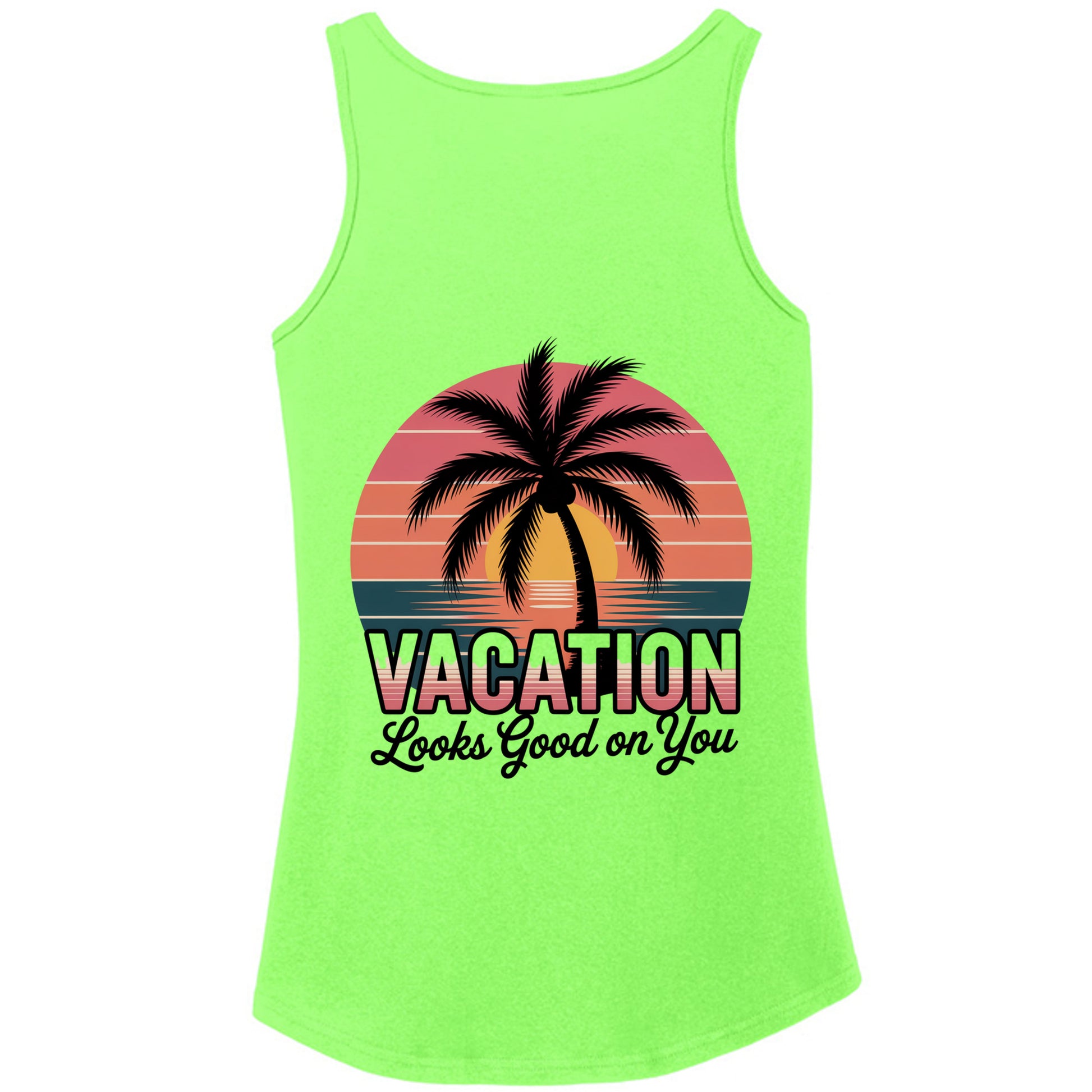 Neon Green - LPC54TT - BACK