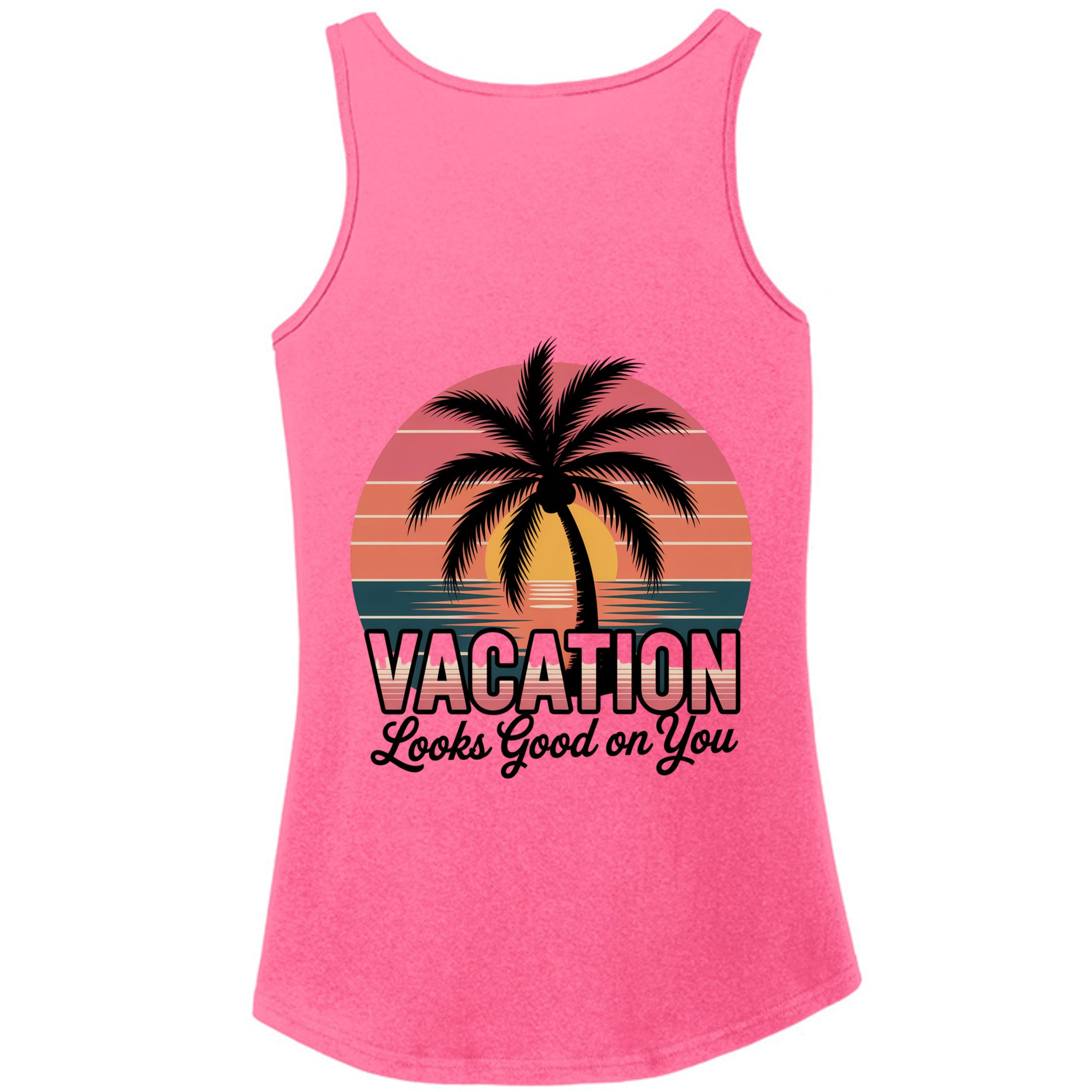 Neon Pink - LPC54TT - BACK