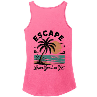 Neon Pink - LPC54TT - BACK
