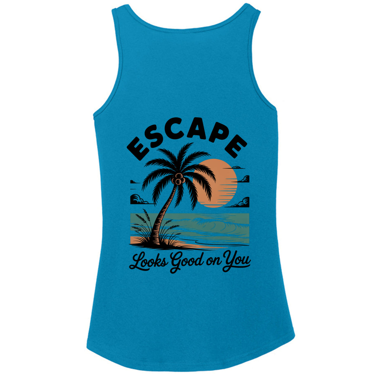 Neon Blue - LPC54TT - BACK